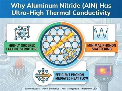 Mengapa Aluminium Nitrida (AlN) Memiliki Konduktivitas Termal Tinggi